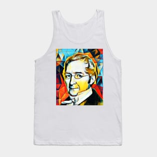 Bernard Courtois Abstract Portrait | Bernard Courtois Artwork Tank Top